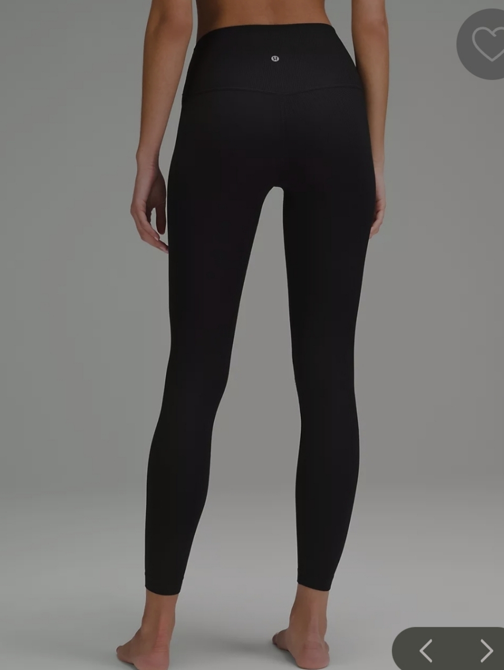 lululemon athletica High-Rise Black Leggings